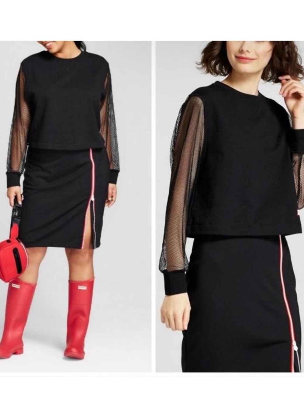 Hunter Black Pencil Skirt